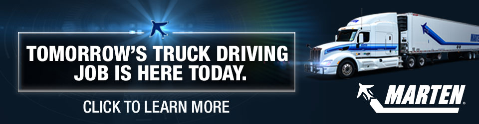 Marten Transport Hiring Drivers Now